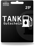 Wunschgutschein Tanken 25€